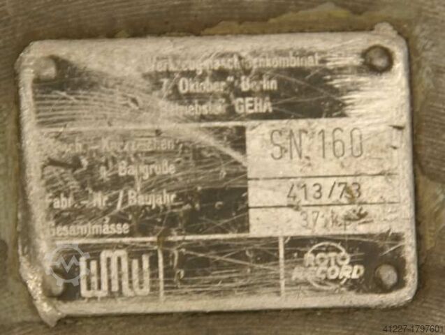 Machine vice WMW Spannweite 120 mm