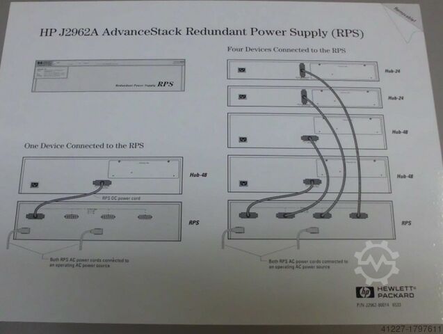 Power supply Hewlett Packard RPS