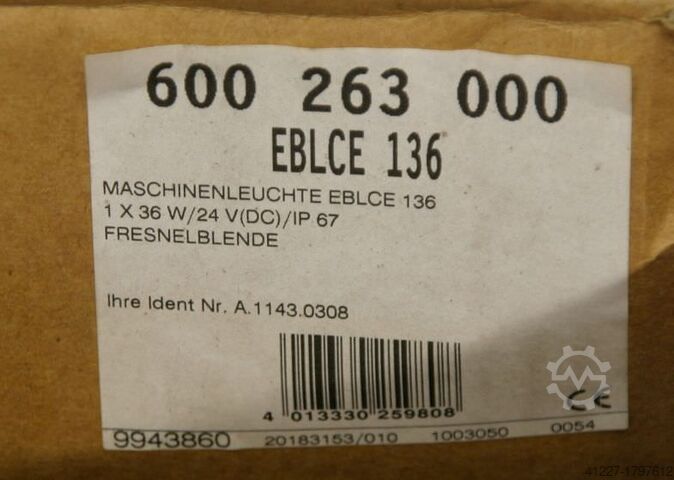 Machine light Waldmann EBLCE 136
