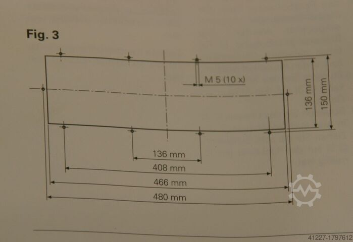 Machine light Waldmann EBLCE 136