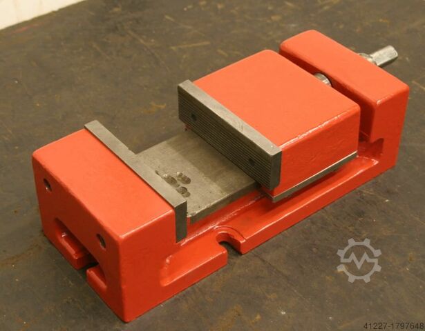 Maschinenschraubstock Stahl Spannweite 105 mm