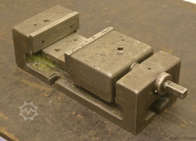 Maschinenschraubstock Stahl Spannweite 105 mm