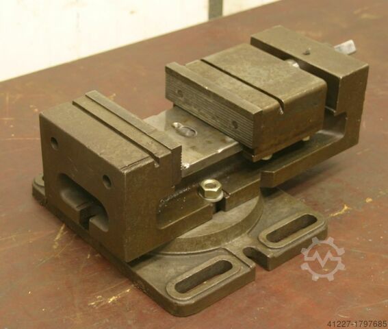 Maschinenschraubstock Stahl Spannweite 105 mm