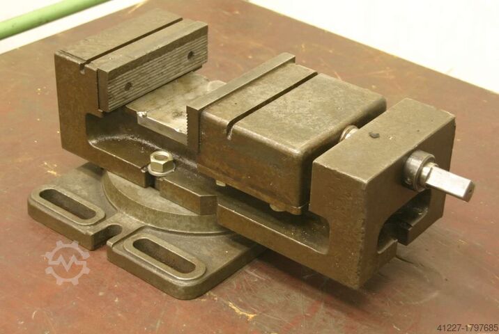 Maschinenschraubstock Stahl Spannweite 105 mm