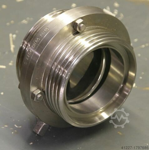 Butterfly valve DN80 Südmo ohne Antrieb