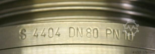 Butterfly valve DN80 Südmo ohne Antrieb