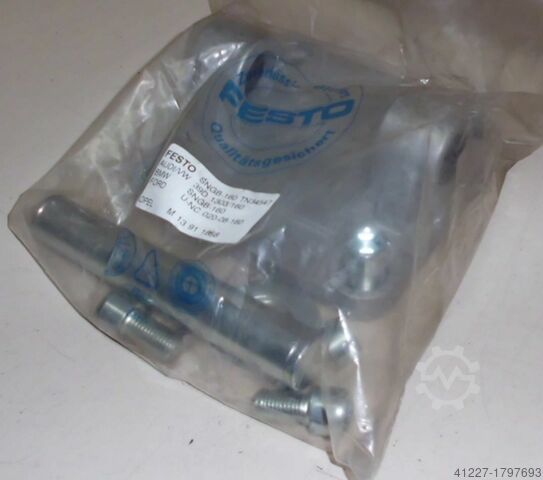 Pneumatic cylinder holder swivel flange Festo SNGB-160 TN34547