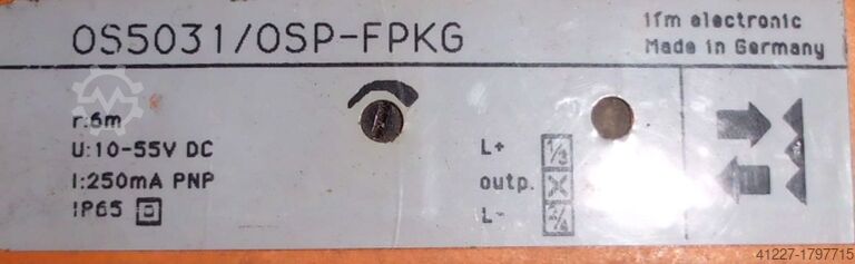 Reflexionslichtschranke IFM