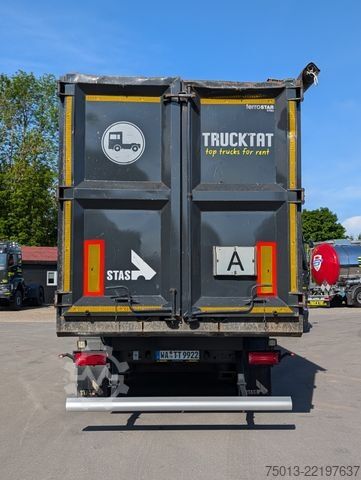 Kipper Auflieger STAS HardoX Stahl 74 m³, Liftachse, ALCOA, MIETEN?