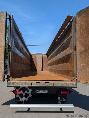 Kipper Auflieger STAS HardoX Stahl 74 m³, Liftachse, ALCOA, MIETEN?