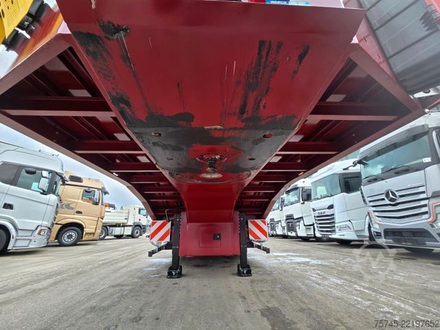 Low loader semitrailer  GVN * 3GVN * LENK-& LIFTACHSE*HYDR. RAMPEN * NEU
