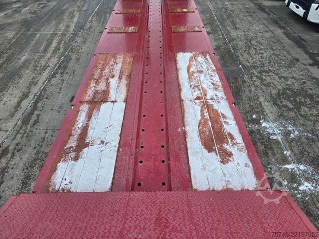 Low loader semitrailer  GVN * 3GVN * LENK-& LIFTACHSE*HYDR. RAMPEN * NEU