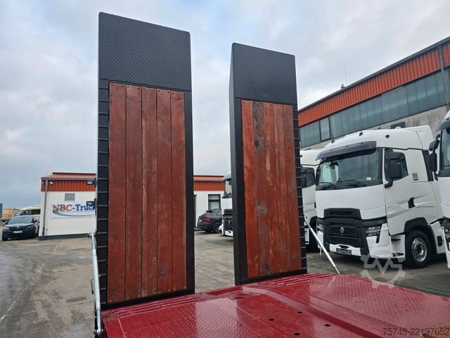 Low loader semitrailer  GVN * 3GVN * LENK-& LIFTACHSE*HYDR. RAMPEN * NEU