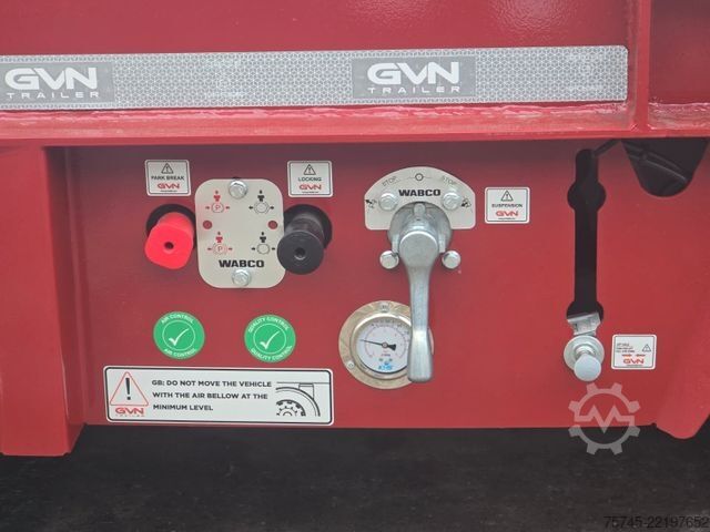 Low loader semitrailer  GVN * 3GVN * LENK-& LIFTACHSE*HYDR. RAMPEN * NEU