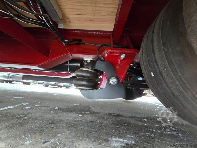 Low loader semitrailer  GVN * 3GVN * LENK-& LIFTACHSE*HYDR. RAMPEN * NEU