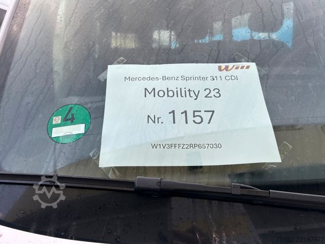 Minibus MERCEDES-BENZ Sprinter 311 Mobility 23 LIFT Rollstuhlbus