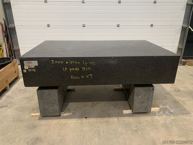 Granit marble ATELIERS MAITRE 2000 x 1200 x 400 mm
