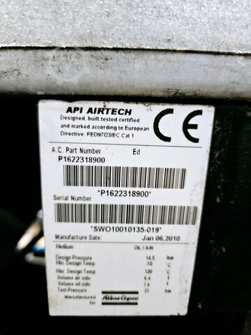 Atlas Copco compressor/compressor Atlas Copco GA45P