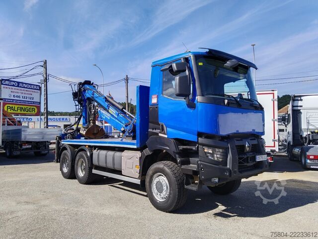 Tow truck RENAULT K 440 R6X6 MEDIUM E6
