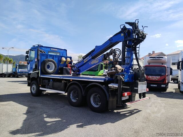 Tow truck RENAULT K 440 R6X6 MEDIUM E6