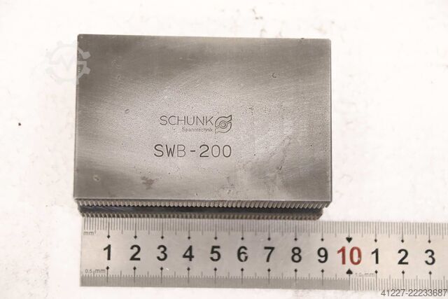 Interchangeable jaws, top jaw set, 4 sets SCHUNK SWB-200 Backenbreite 40 mm
