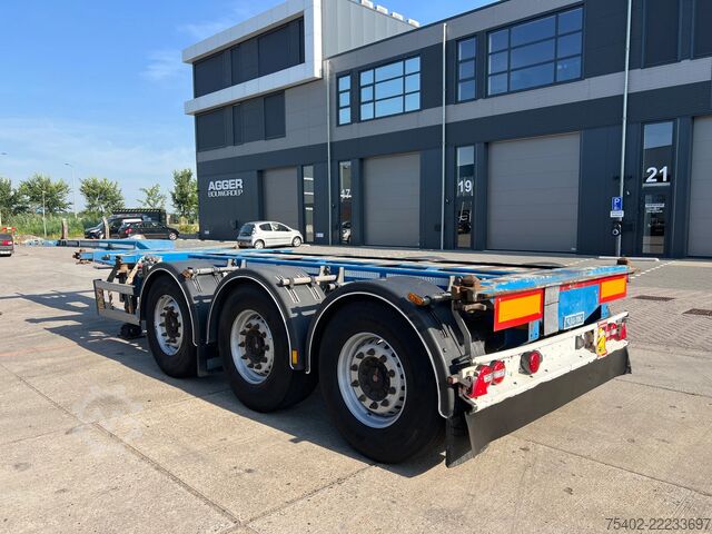Container transport D-TEC Flexitrailer FT-LS-S / 3x Extendable / 1x Lift ...