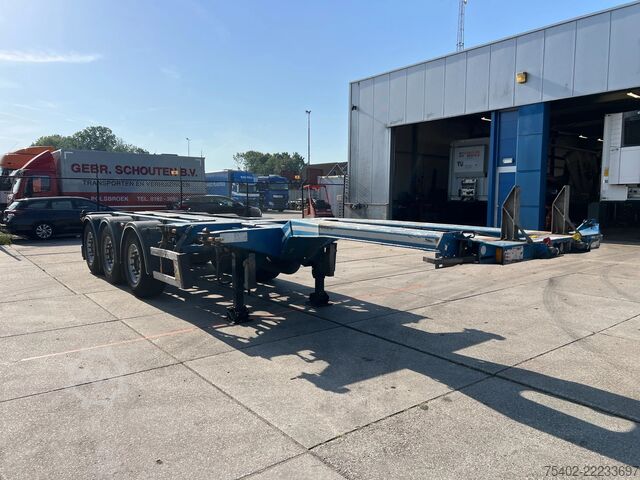 Container transport D-TEC Flexitrailer FT-LS-S / 3x Extendable / 1x Lift ...