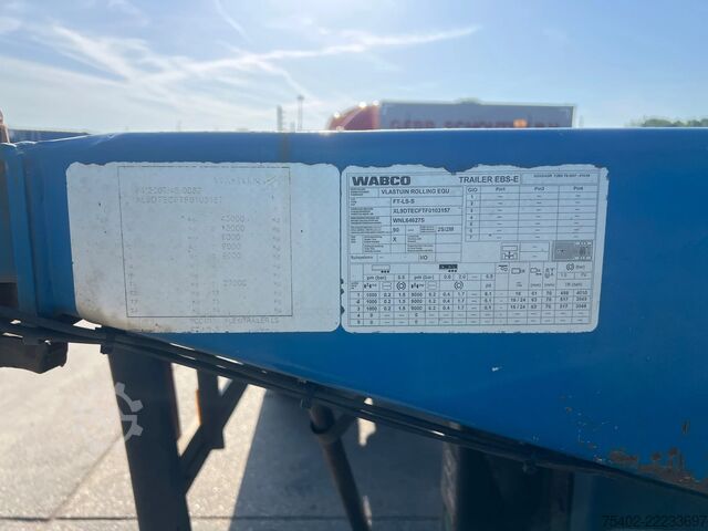 Container transport D-TEC Flexitrailer FT-LS-S / 3x Extendable / 1x Lift ...