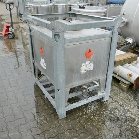 445 liter container made of V2A  9548