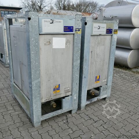 1000 Liter IBC Container aus V2A Stöcklin 9533