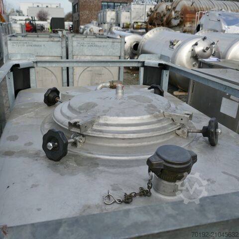 1000 Liter IBC Container aus V2A Stöcklin 9533