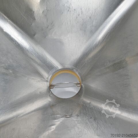 570 Liter fahrbarer Schüttgutcontainer aus V2A UCON 9517