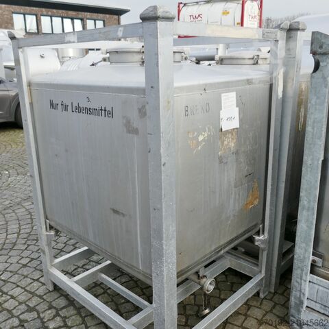 1000 liter container made of V2A  9515