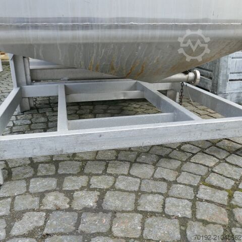 1000 liter container made of V2A  9515