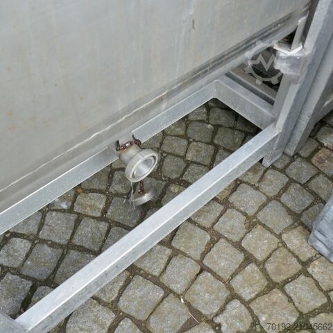 1000 liter container made of V2A  9515