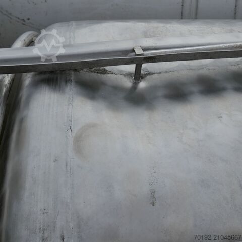 5000 liter tank made of V2A 9514