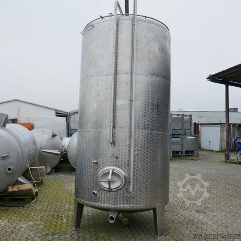 10000 Liter Lagertank aus V2A (lebensmittelecht)  9513