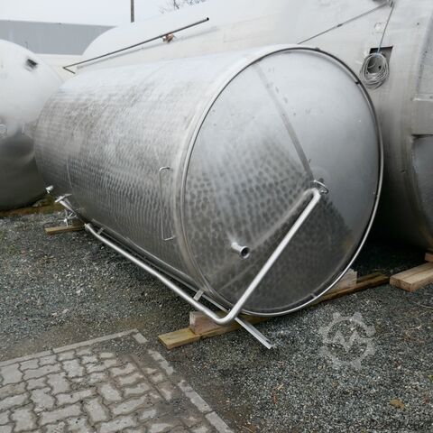 10000 Liter Lagertank aus V2A (lebensmittelecht)  9513