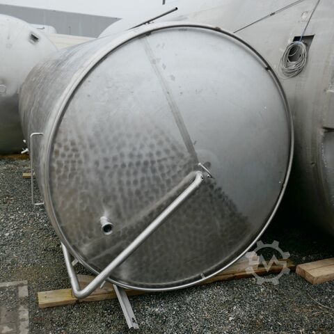 10000 Liter Lagertank aus V2A (lebensmittelecht)  9513