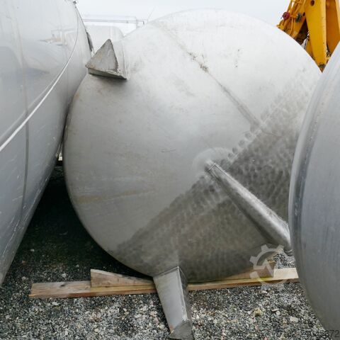 10000 Liter Lagertank aus V2A (lebensmittelecht)  9513