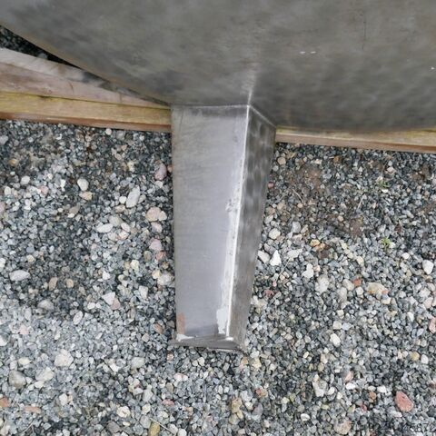 10000 Liter Lagertank aus V2A (lebensmittelecht)  9513