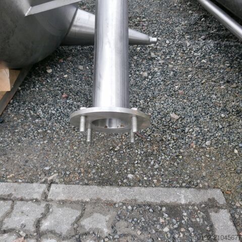 11,800 liter food-grade storage tank made of V2A (stainless steel).  9512