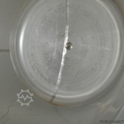 11,800 liter food-grade storage tank made of V2A (stainless steel).  9512