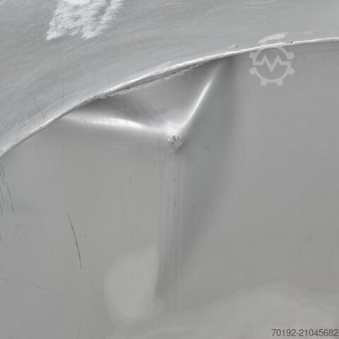 300 Liter fahrbarer Behälter aus V2A  9502