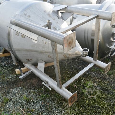 3000 Liter Druckbehälter aus V4A Waldner 9492