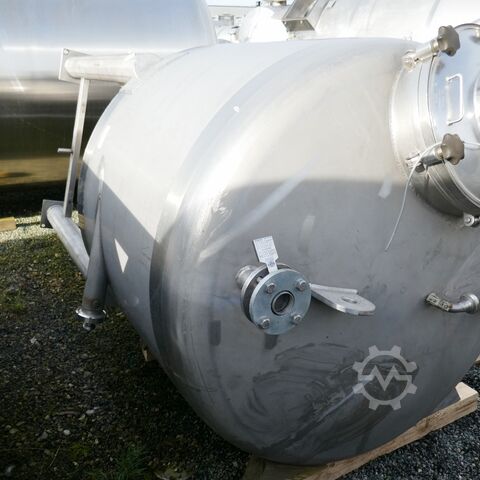 3000 Liter Druckbehälter aus V4A Waldner 9492