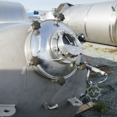 3000 Liter Druckbehälter aus V4A Waldner 9492