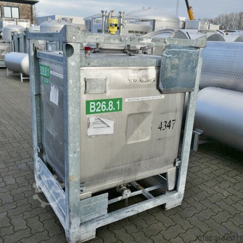 1000 Liter IBC Container aus V2A Umformtechnik Hausach (UCON) 9458