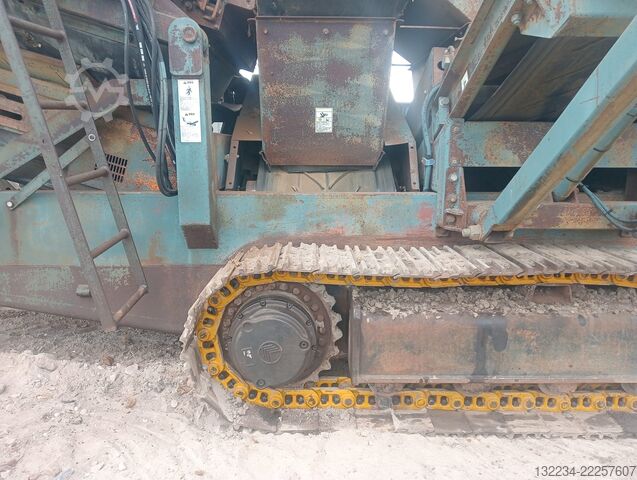 Mobile tracked screener Powerscreen Powerscreen Chieftain 1400