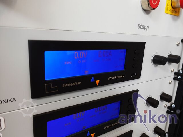 Leistungs-Testschrank Schulz Electronic Leistungs-Testschrank mit 8× Delta Elektronika SM330-AR-22